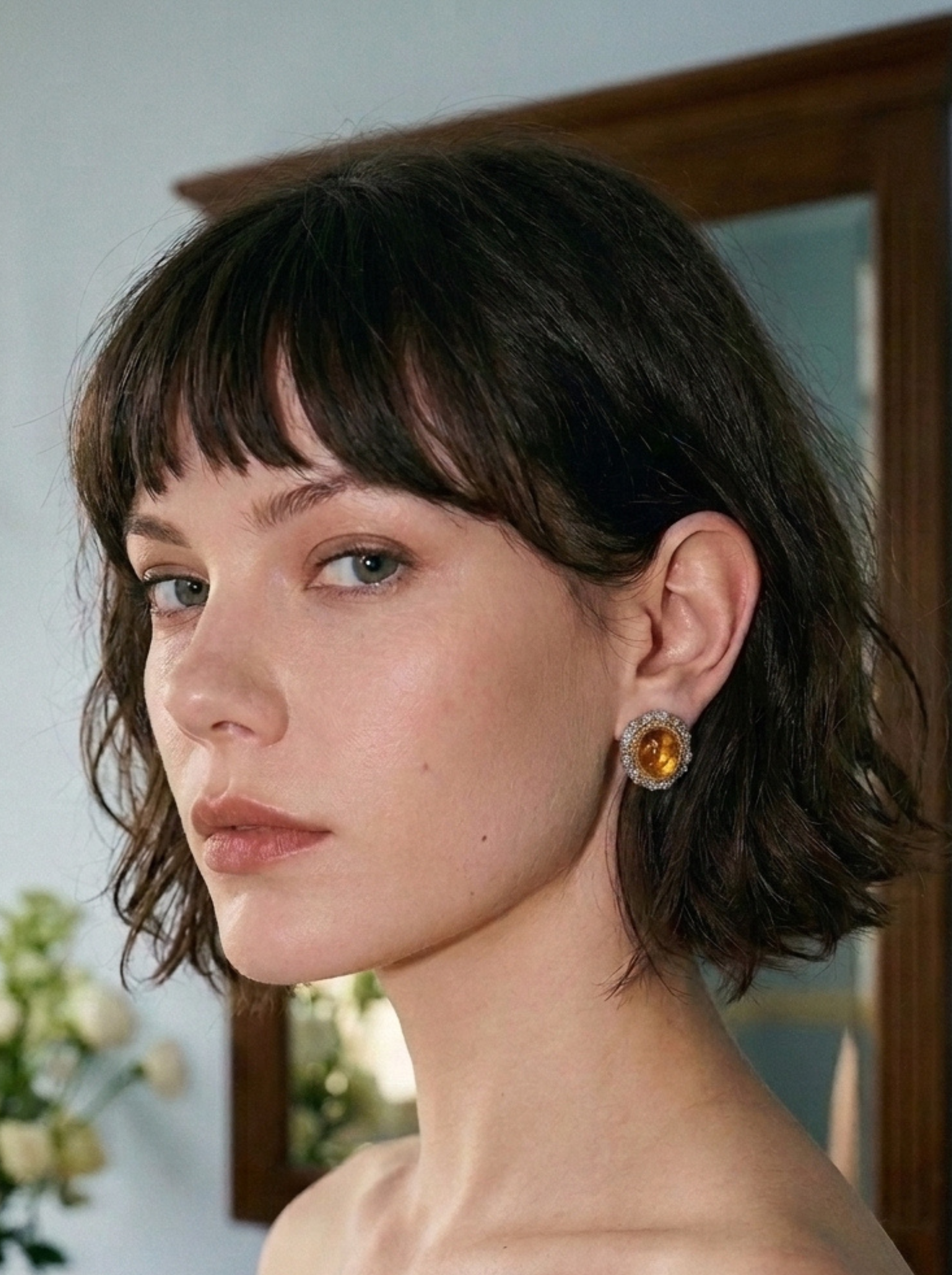 The Amber Earring