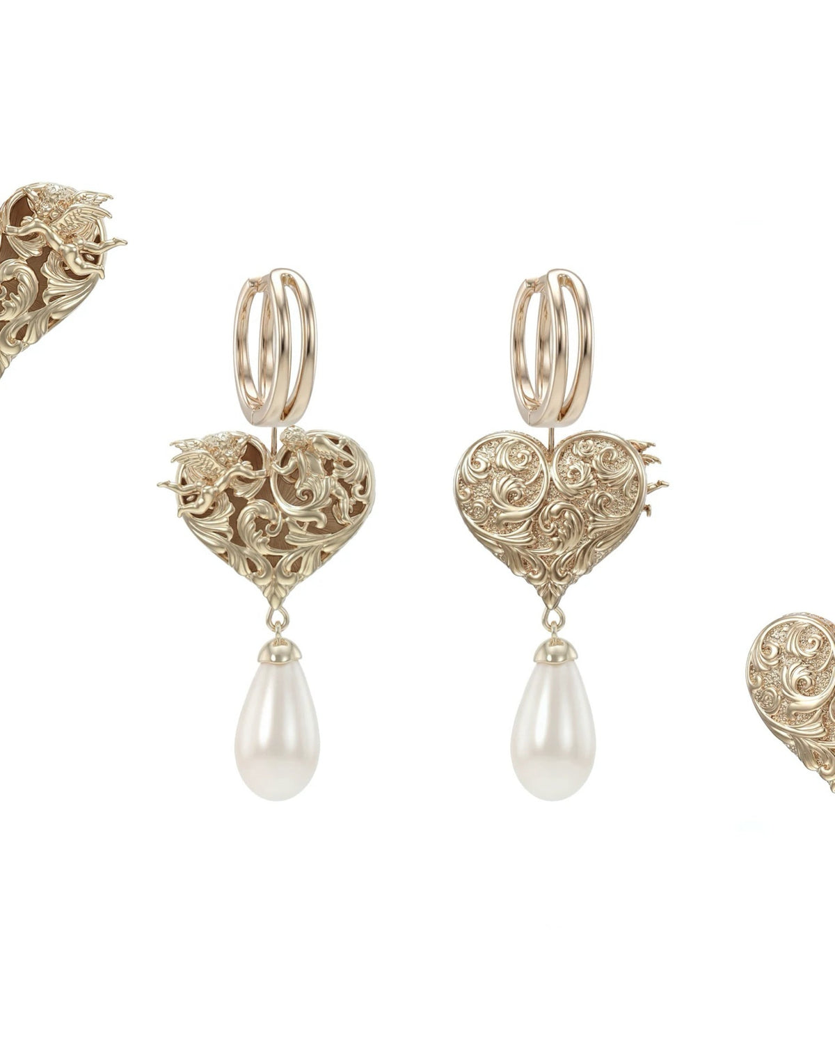 The Angel Earrings