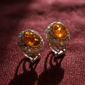 The Amber Earrings
